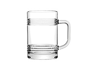 Кружка для пива из стекла (Пивная кружка) 400 мл