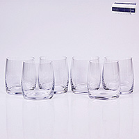 Набор бокалов для виски из стекла (стаканы) 280 мл