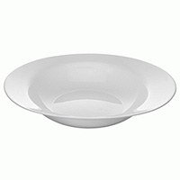 Тарелка глубокая (суповая) стеклянная 26х30 см