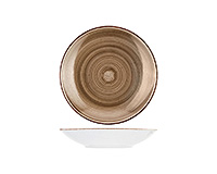 Тарелка глубокая (суповая) из фарфора 24 см