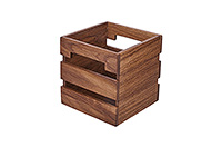 Ящик для сервировки стола из дуба 15x15x15 см