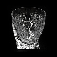 Набор хрустальных бокалов для виски (стаканы) 340 мл