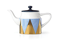 Заварочный чайник с крышкой фарфоровый 900 мл