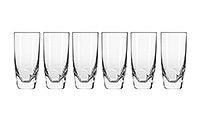 Набор бокалов для воды из стекла (стаканы) 330 мл
