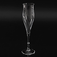 Набор бокалов для шампанского из хрусталя (фужеры)