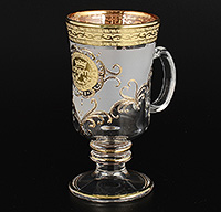 Набор чашек для глинтвейна из богемского стекла 230 мл