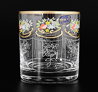 Набор бокалов для виски из богемского стекла (стаканы) 280 мл