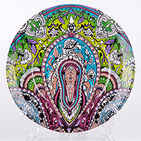 Тарелка керамическая 21 см