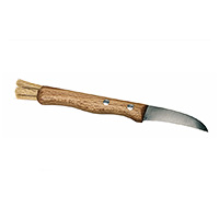 Нож для грибов из нержавеющей стали и дерева 17,7 см