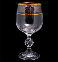 Набор бокалов для вина из стекла (фужеры) 190 мл