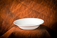 Тарелка глубокая (суповая) фарфоровая 320 мл