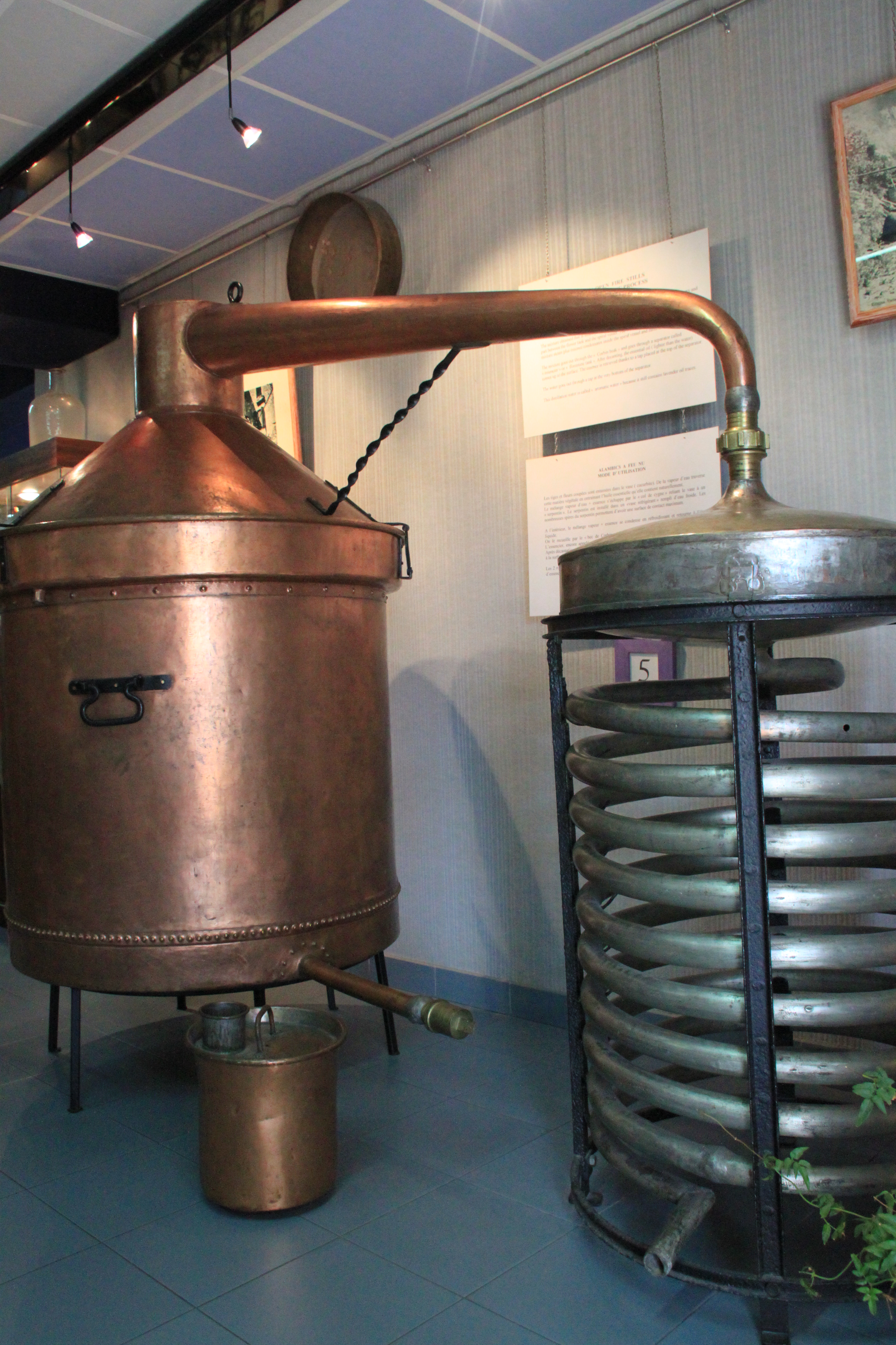 Аппарат для производства виски.
