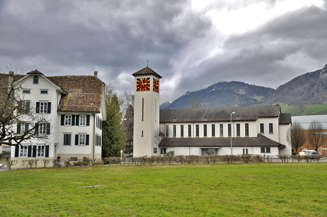 Замок в городе Ибах-Швиц.