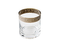 Набор бокалов для виски из богемского стекла (стаканы) 250 мл