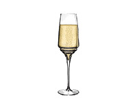 Бокал для шампанского из хрустального стекла (фужер) 210 мл