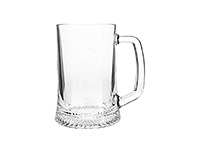 Кружка для пива из стекла (Пивная кружка) 330 мл