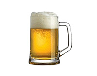 Кружка для пива из стекла (Пивная кружка) 670 мл