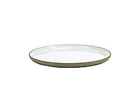 Тарелка фарфоровая 24x1 см