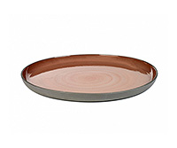 Блюдо круглое сервировочное фарфоровое (Круг) 31,7x2,5 см