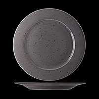 Блюдо круглое сервировочное фарфоровое (Круг) 31х3 см