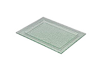 Блюдо прямоугольное сервировочное из стекла (Прямоугольник) 30x23 см