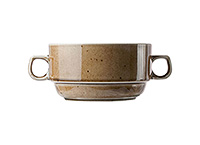 Тарелка для супа фарфоровая (Бульонница) 330 мл