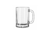 Кружка для пива из стекла (Пивная кружка) 296 мл