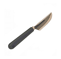 Нож для декоративной нарезки овощей из металла и пластика 21 см