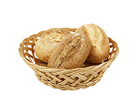 Хлебница из полипротанга 23x7 см корзина