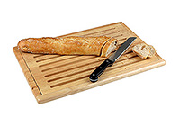 Разделочная доска из дерева для хлеба 2x60x40 см