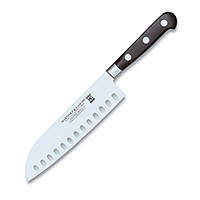 Нож кухонный профессиональный кованый 18 см Сантоку