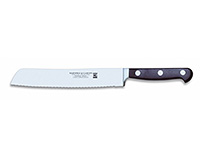 Нож кухонный профессиональный кованый 21 см для хлеба