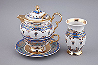 Подарочный чайный набор фарфоровый 5 предметов