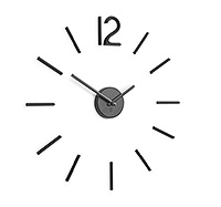 Часы настенные из металла 2,5х23х10 см