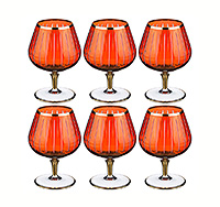Набор бокалов для вина из хрусталя (фужеры) 350 мл
