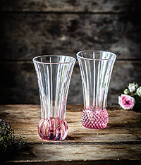 Набор ваз для цветов из хрусталя 13,6 см
