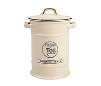 Банка для сыпучих продуктов керамическая (Чай) 19x12 см