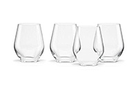 Набор бокалов для виски из хрусталя (стаканы) 350 мл