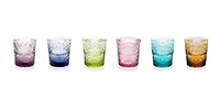 Набор бокалов для воды из стекла (стаканы) 280 мл