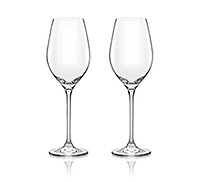 Набор бокалов для белого вина из стекла (фужеры) 360 мл