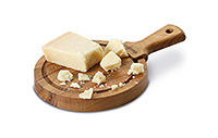 Сервировочная доска для сыра (сырная) деревянная 16 см