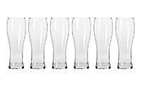 Набор бокалов для пива из стекла (Набор пивных бокалов) 500 мл
