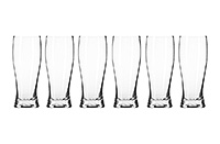 Набор бокалов для пива из стекла (Набор пивных бокалов) 300 мл