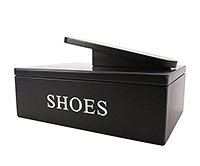 Коробка для хранения обуви деревянная 30x21x16,5 см