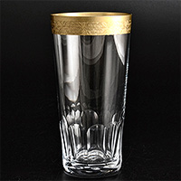 Набор бокалов для воды из богемского стекла (стаканы) 400 мл