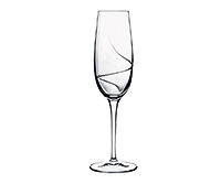 Набор бокалов для шампанского (набор фужеров) из стекла 235 мл
