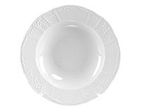Набор глубоких (суповых) фарфоровых тарелок 21 см