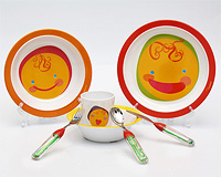 Детский набор посуды 8 предметов фарфоровый