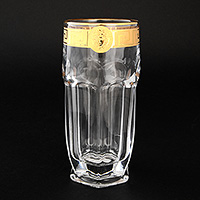 Набор бокалов для воды из богемского стекла (стаканы)
