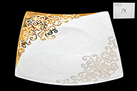 Тарелка из костяного фарфора 27 см